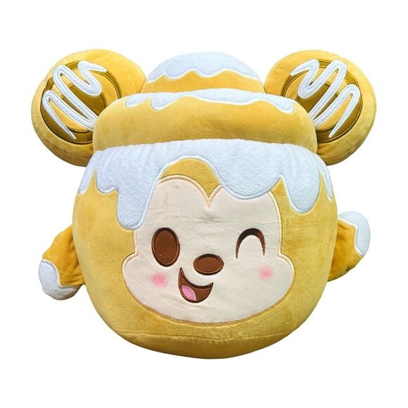 Disney Munchlings Cinnamon Swirl Bun Mickey Mouse Plush - Picture 1 of 4
